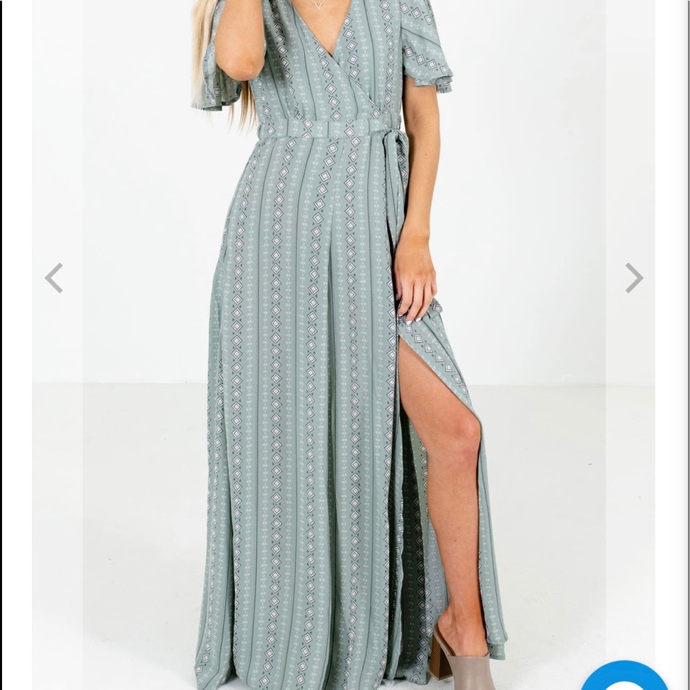 Boho maxi dress